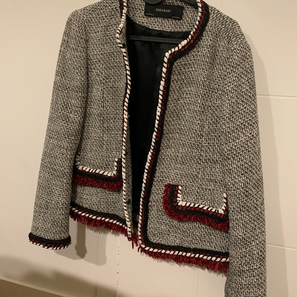Zara tweed blazer